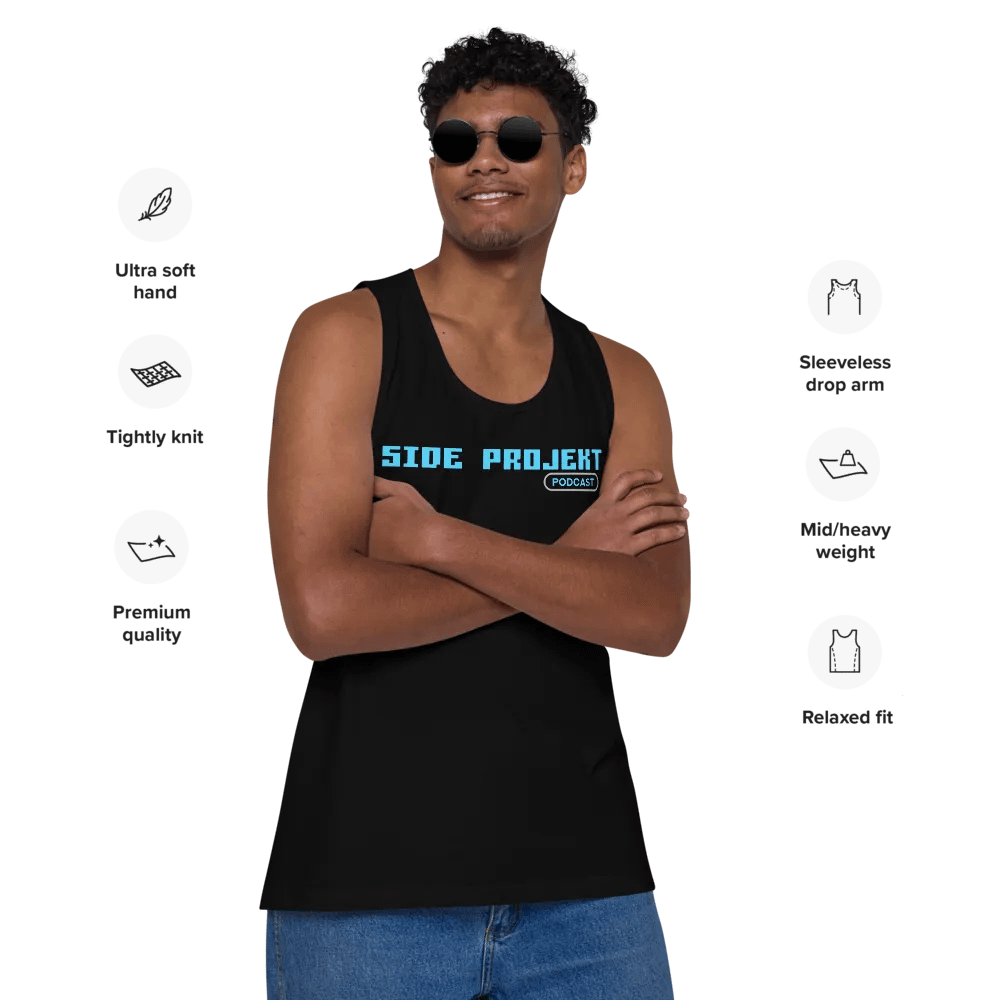 Side Projekt Logo Tank [thick strap] product image (8)