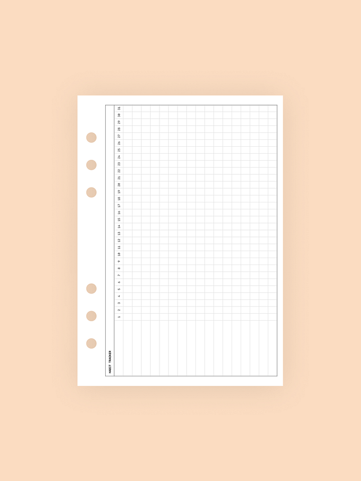 Habit Tracker Inserts FREEBIE product image (2)
