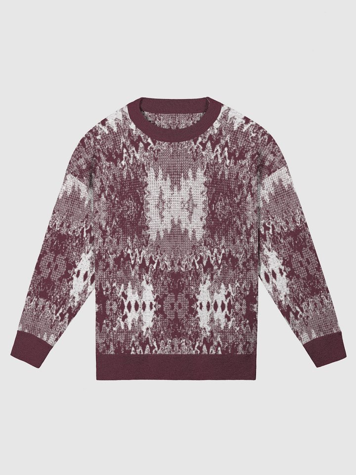 Ikat-Inspired Sweater – Plum & Stone product image (1)