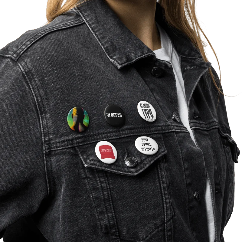 "Fight Naked" Button Pack product image (2)