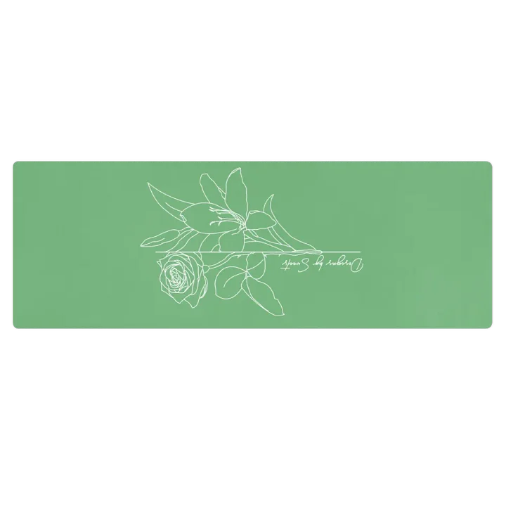 Serenity Suede Yoga Mat (Green) product image (1)