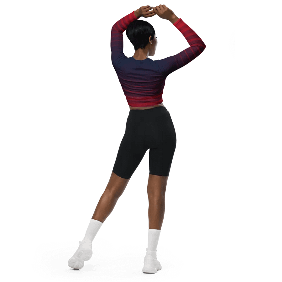 Gradient Horizon Eco Crop Top product image (5)