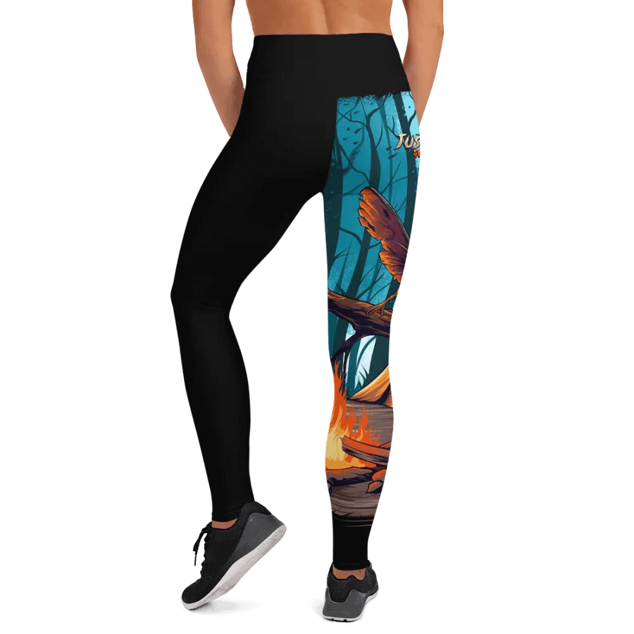 Eerie Mothman Yoga Leggings product image (5)