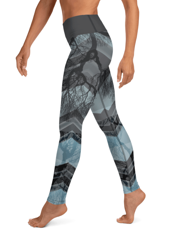 Gray Wood-Yoga Leggings product image (1)
