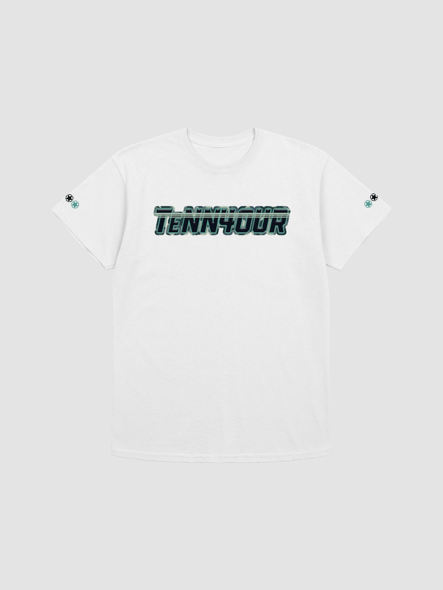 #TeNN4OURARMY T-Shirt - Teal & Black product image (1)