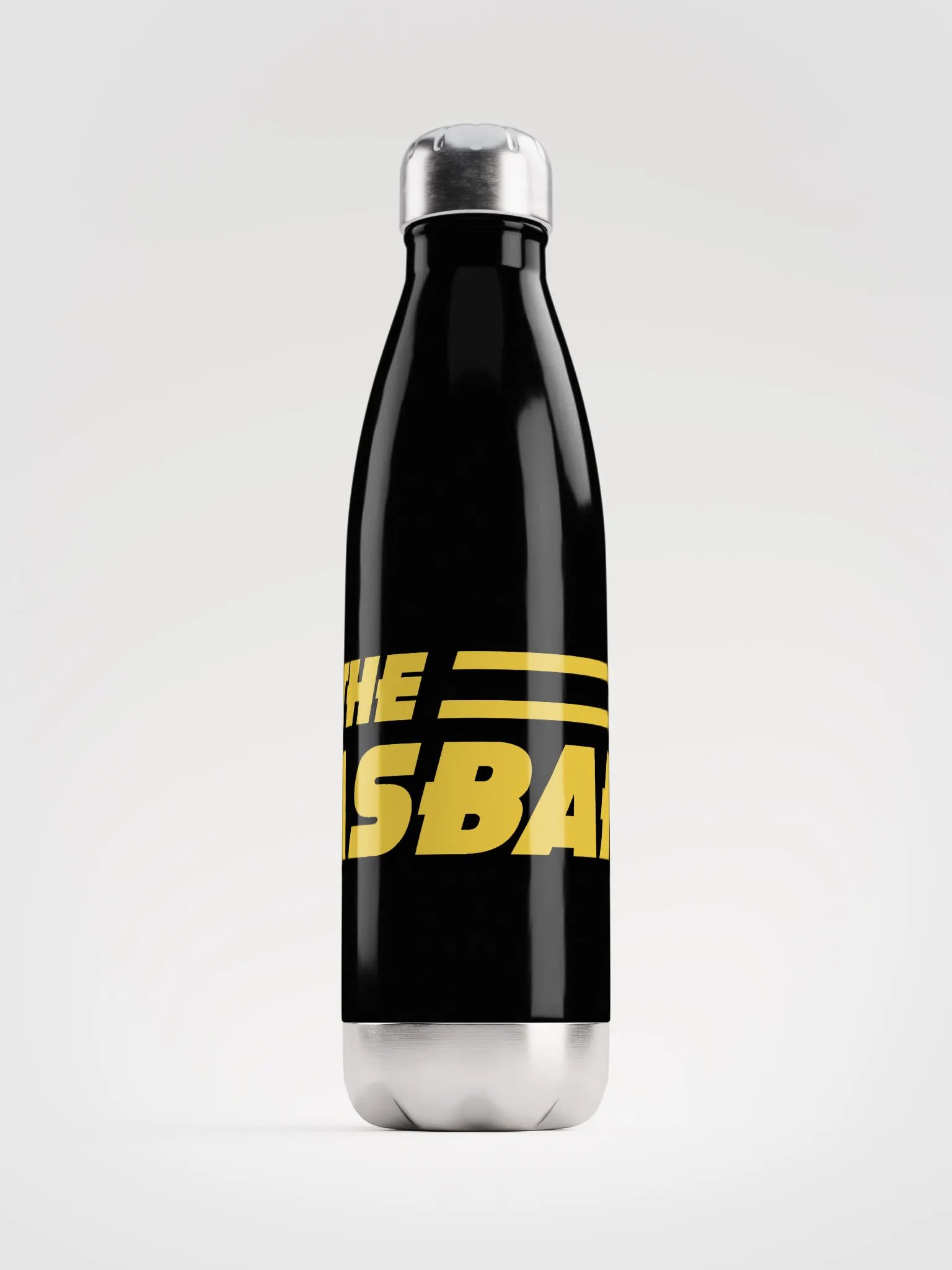 The Casbahs Yellow Logo Water Bottle product image (1)