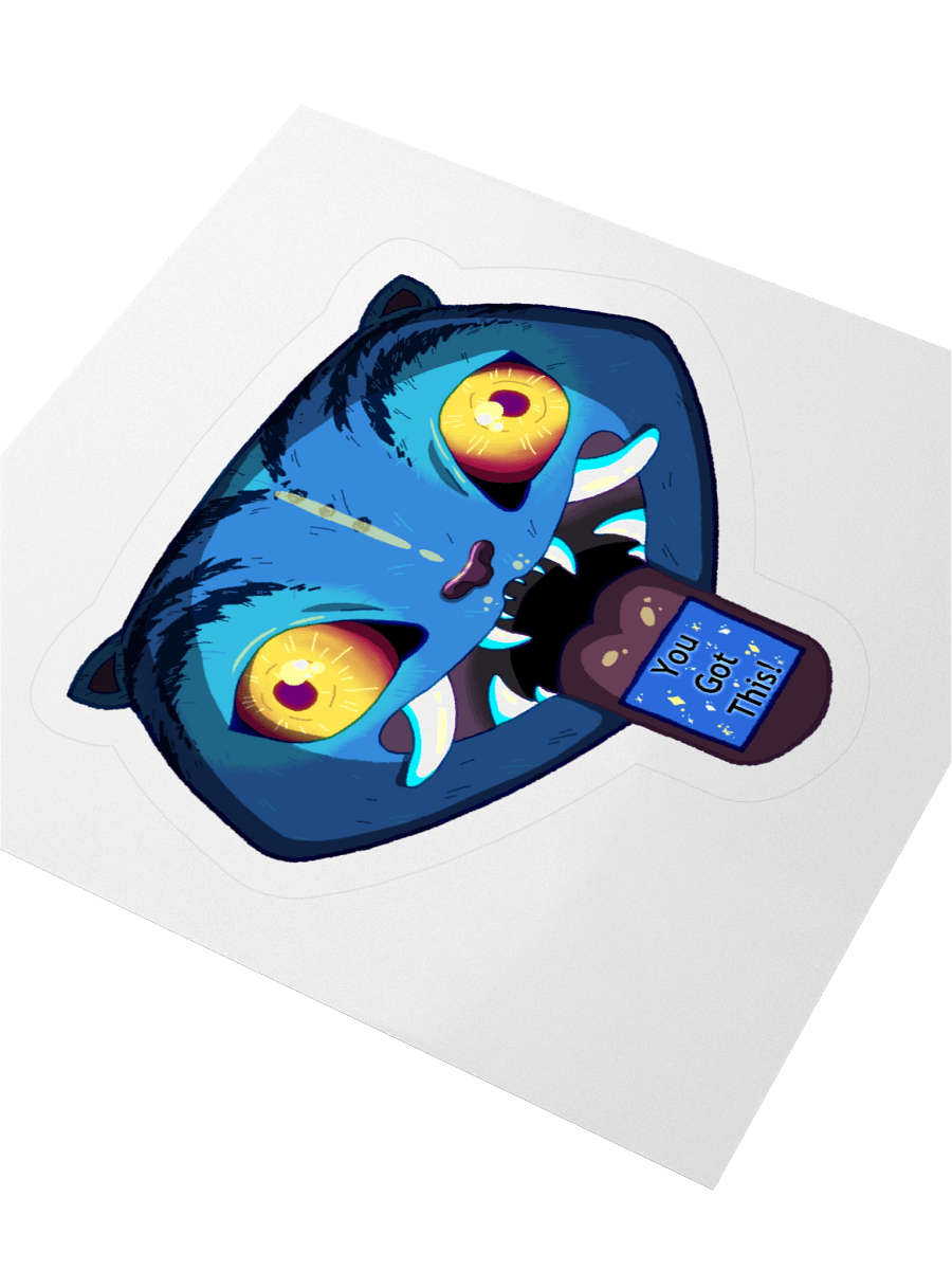Derpy Tiger Stickers product image (8)