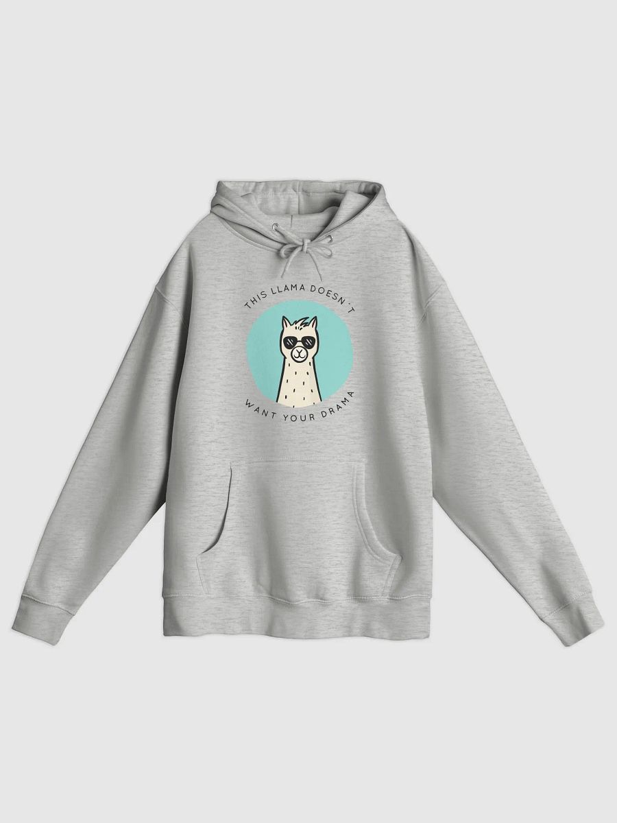 No Drama Llama Vibes Premium Hoodie product image (5)