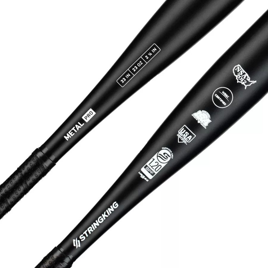 New StringKing Metal Pro -10 Fastpitch Softball Bat 33 in/23 oz ITM-00062 product image (2)
