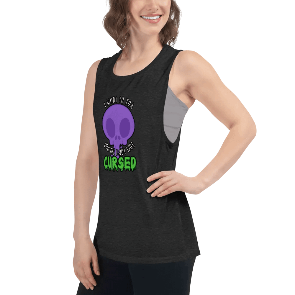 All I Got Was Cursed - Warlock - Women's Style Muscle Tank product image (6)