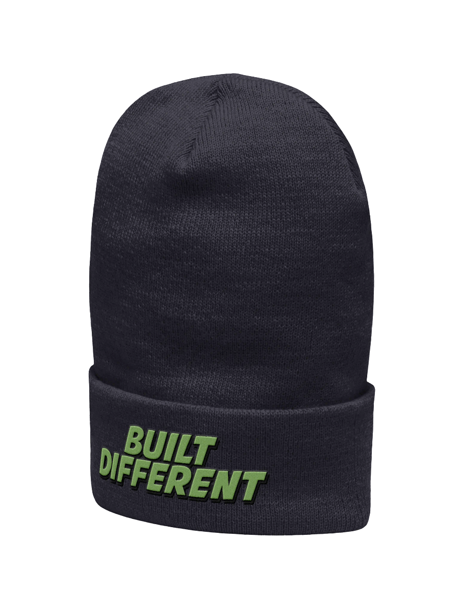 BUILT DIFFERENT BEANIE product image (3)