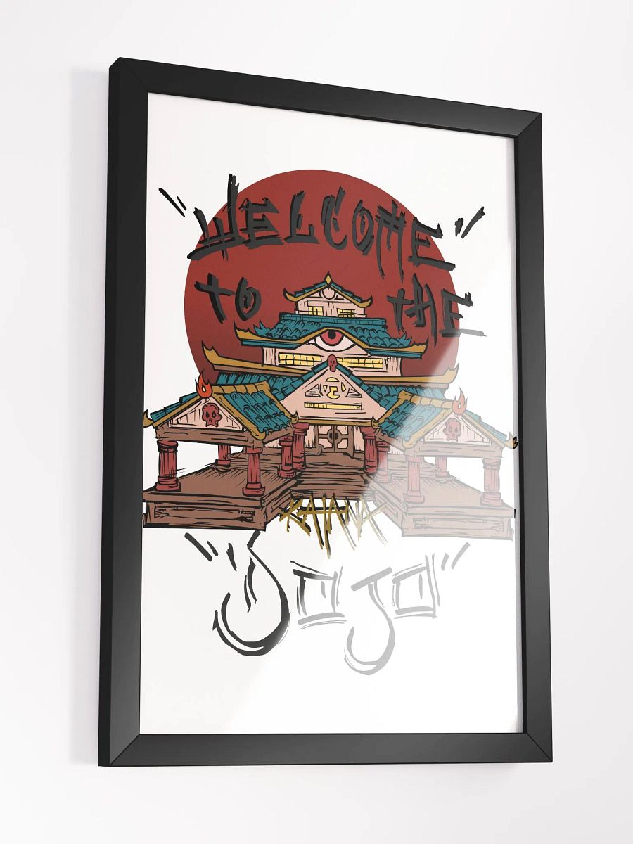 Welcome to the DOJO Framed Poster product image (3)
