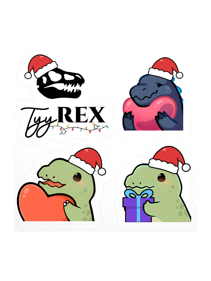 Holiday Emote Sticker Pack product image (1)