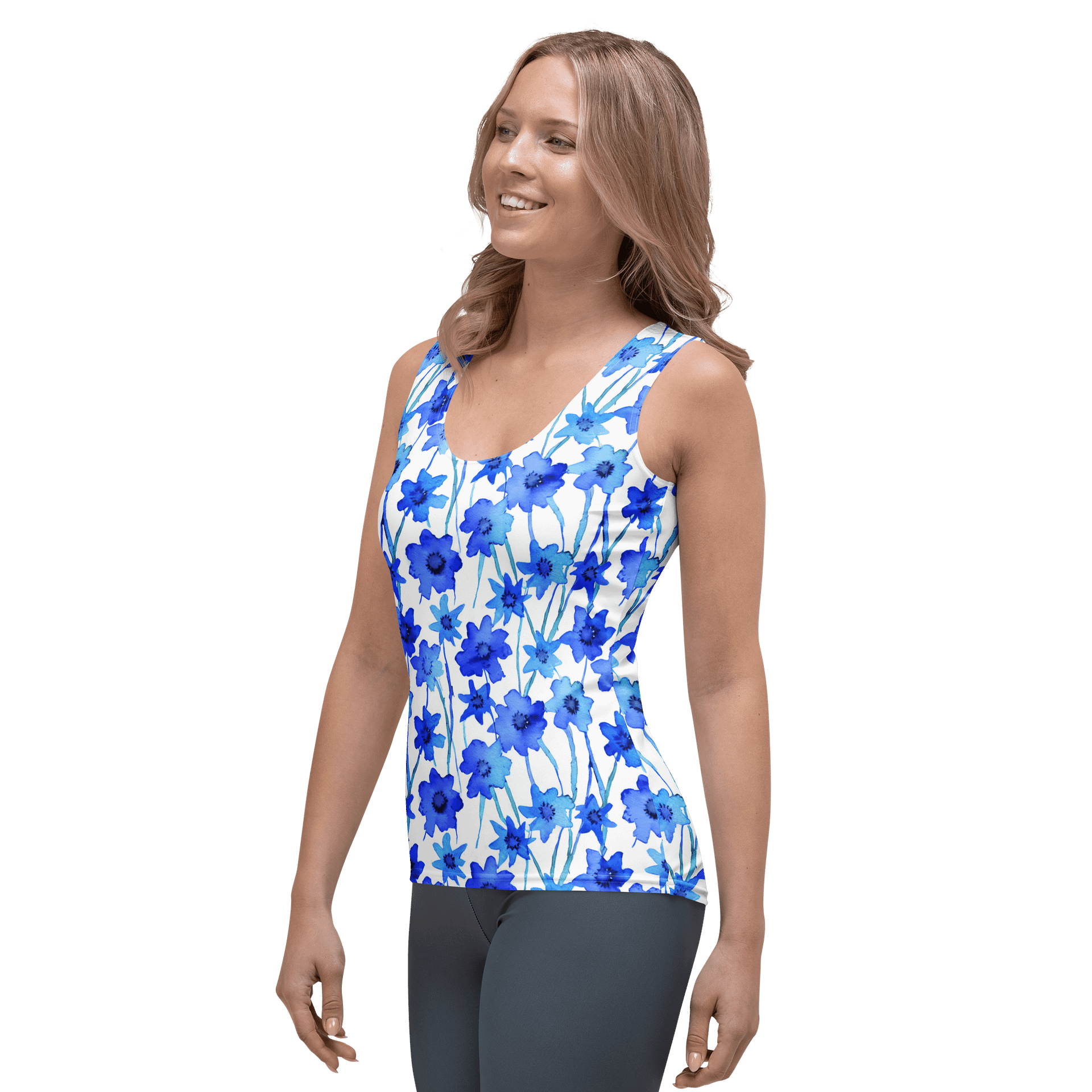 Blue Borage Tank Top product image (3)