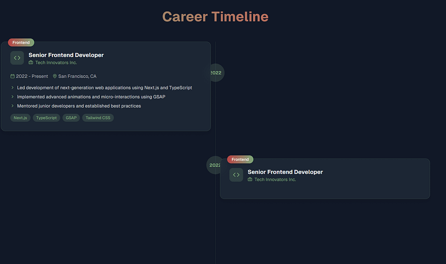 Next.js 15 Portfolio Template product image (8)