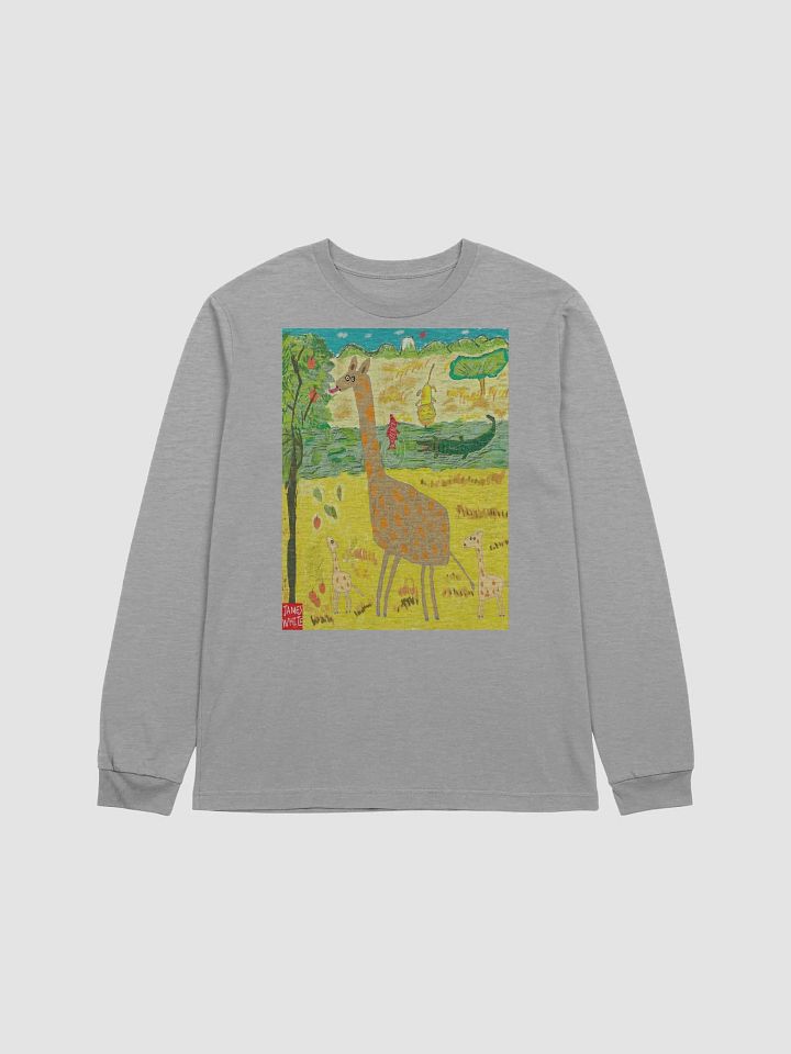 Bella+Canvas Supersoft Long Sleeve T-Shirt: africa animals product image (1)