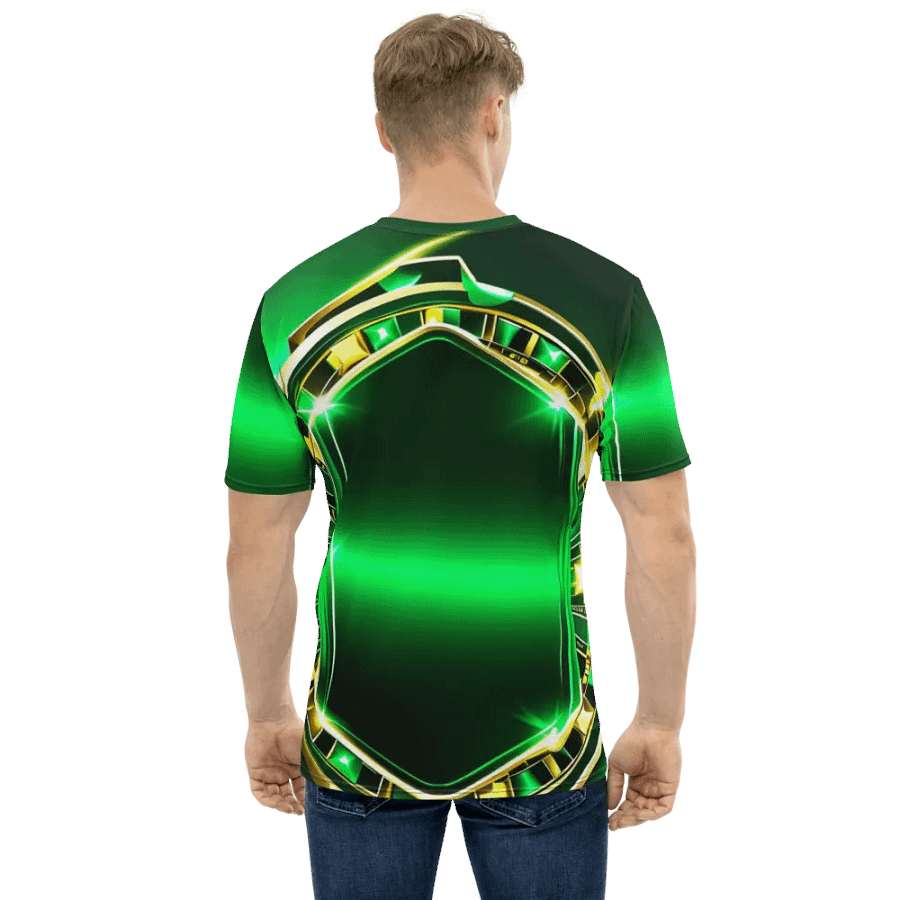 Neon Glow Customizable T-Shirt product image (1)