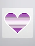 Grey-Romantic Pride Sticker product image (3)