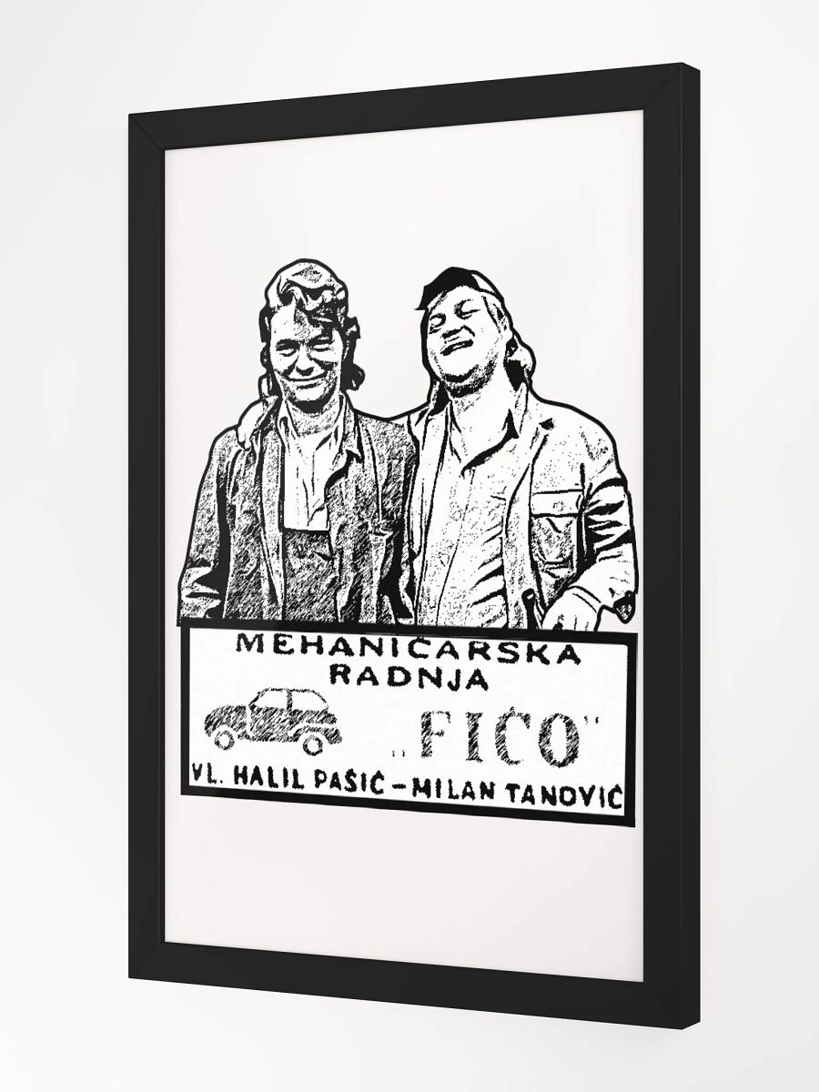 Kriva Tabla Framed High-Quality Matte Poster (in) product image (2)