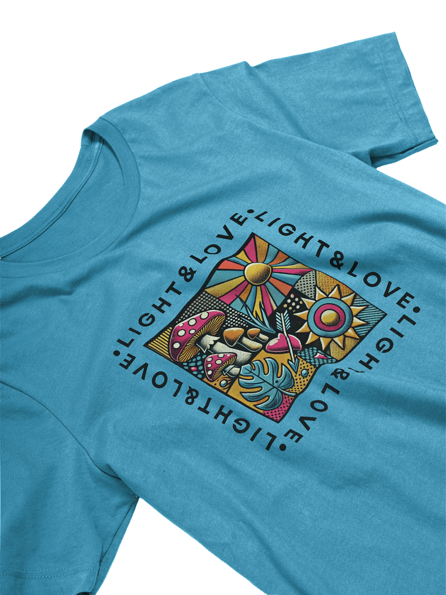 Light & Love Tee: Pop That Art Style product image (4)
