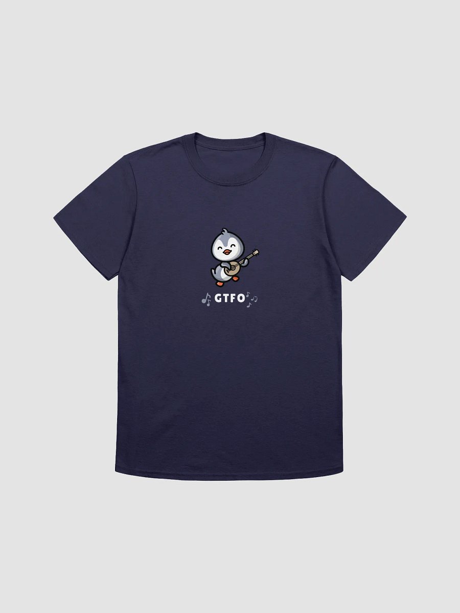 Joyful Penguin Guitarist T-Shirt product image (10)