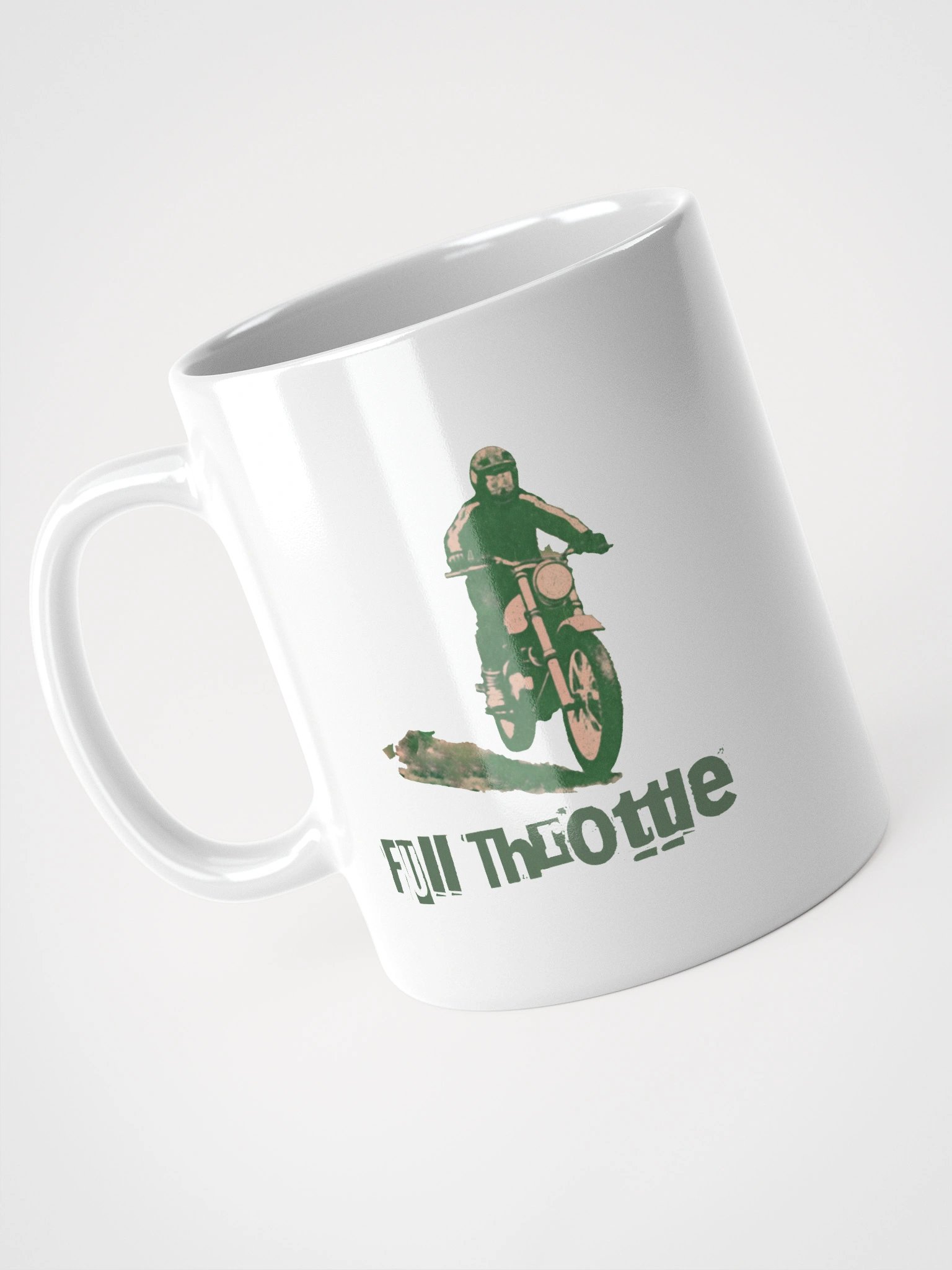 Full Throttle White Glossy Mug product image (9)