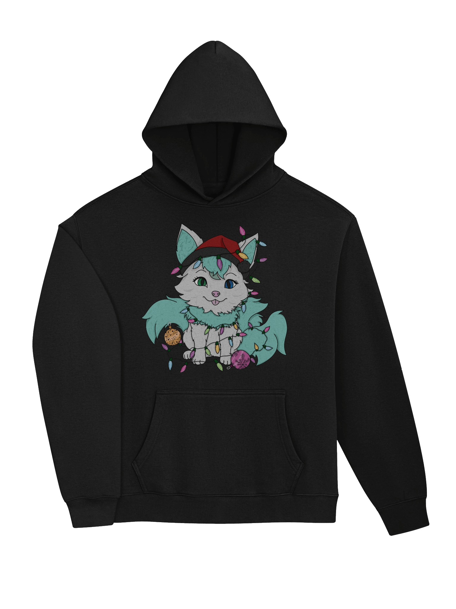 Festive Kitsune Oversized Hoodie product image (5)