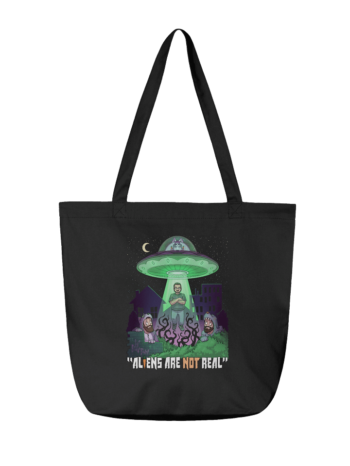 Aliens Are NOT Real Tote Bag product image (2)