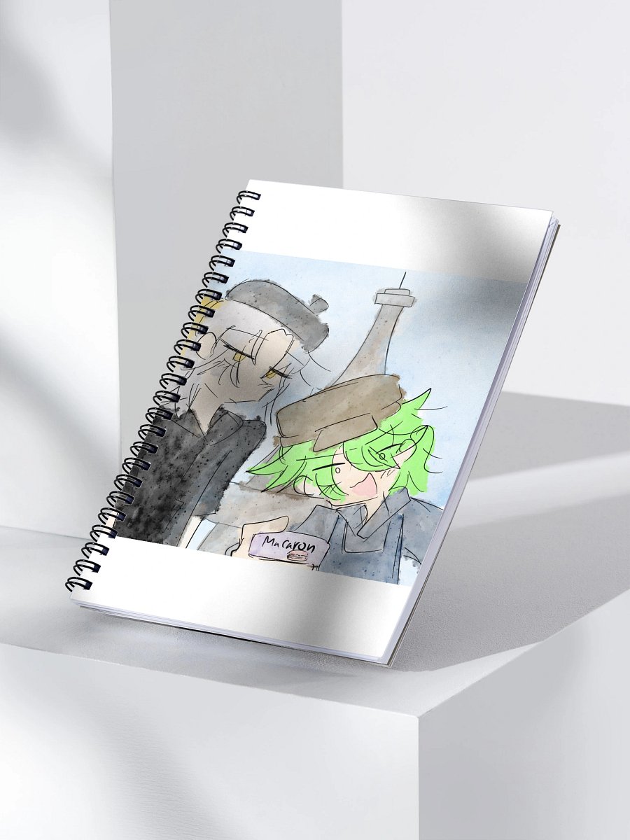 Human versions of Herbs on vacation Notebook product image (3)