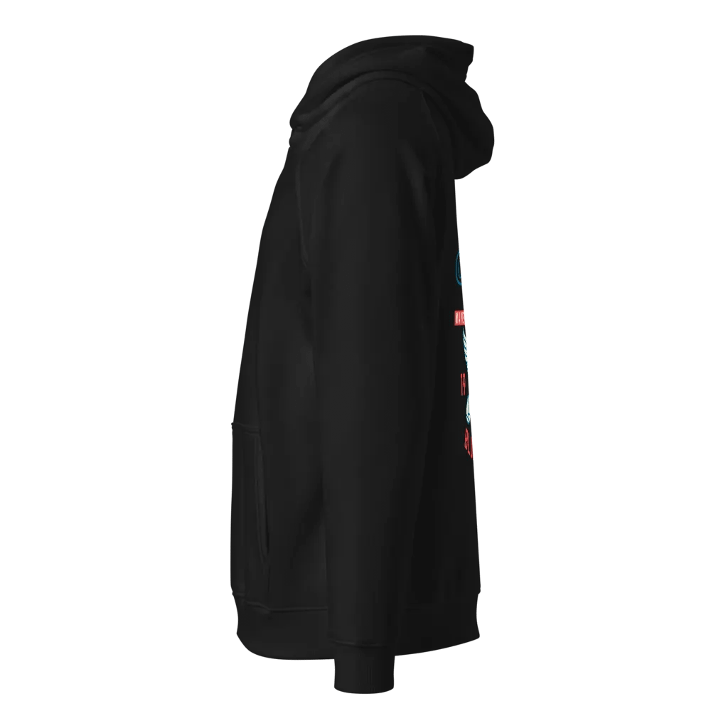 California Surf Beach Eco Raglan Hoodie product image (4)