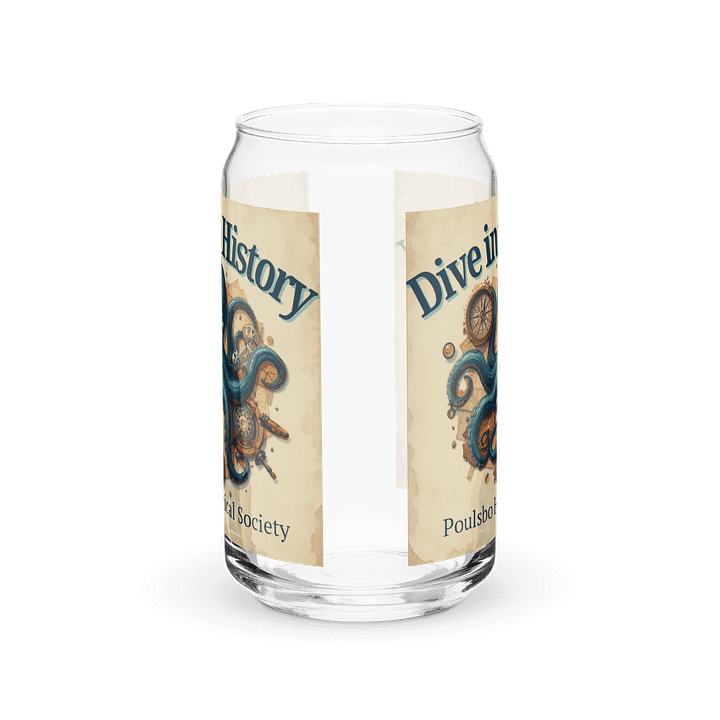 Nautical Octopus Can-Shaped Glass product image (2)