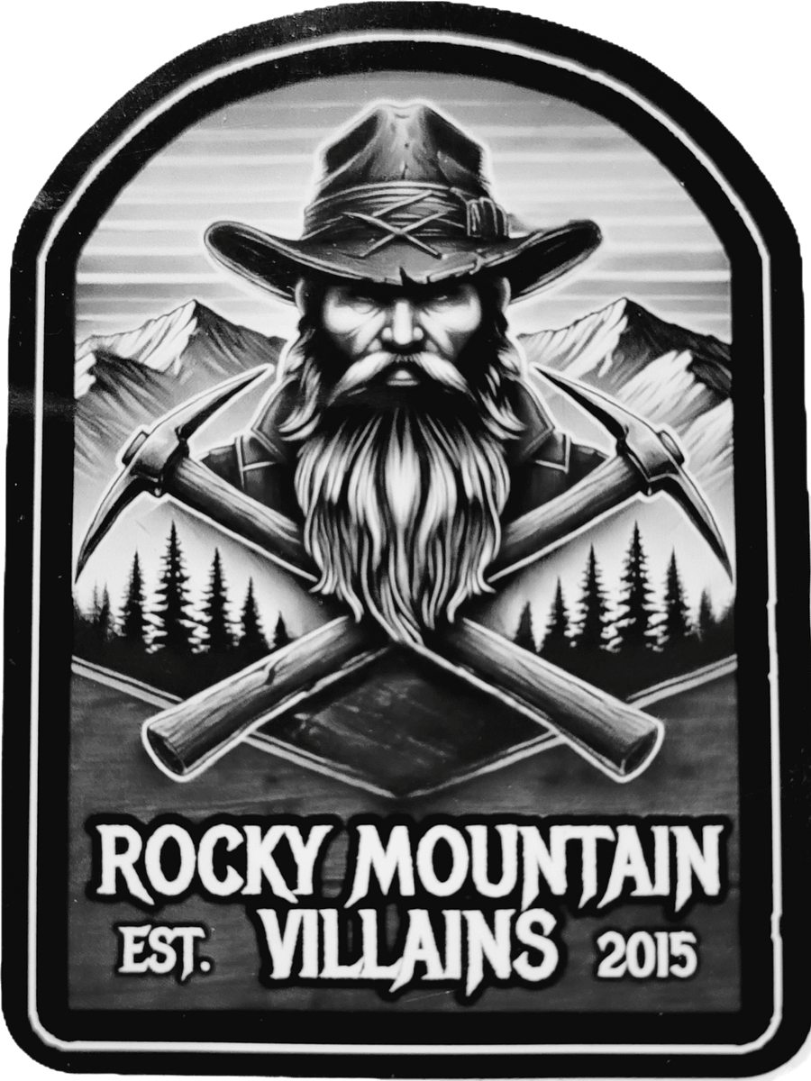 Rocky Mountain Villains Logo Sticker product image (2)