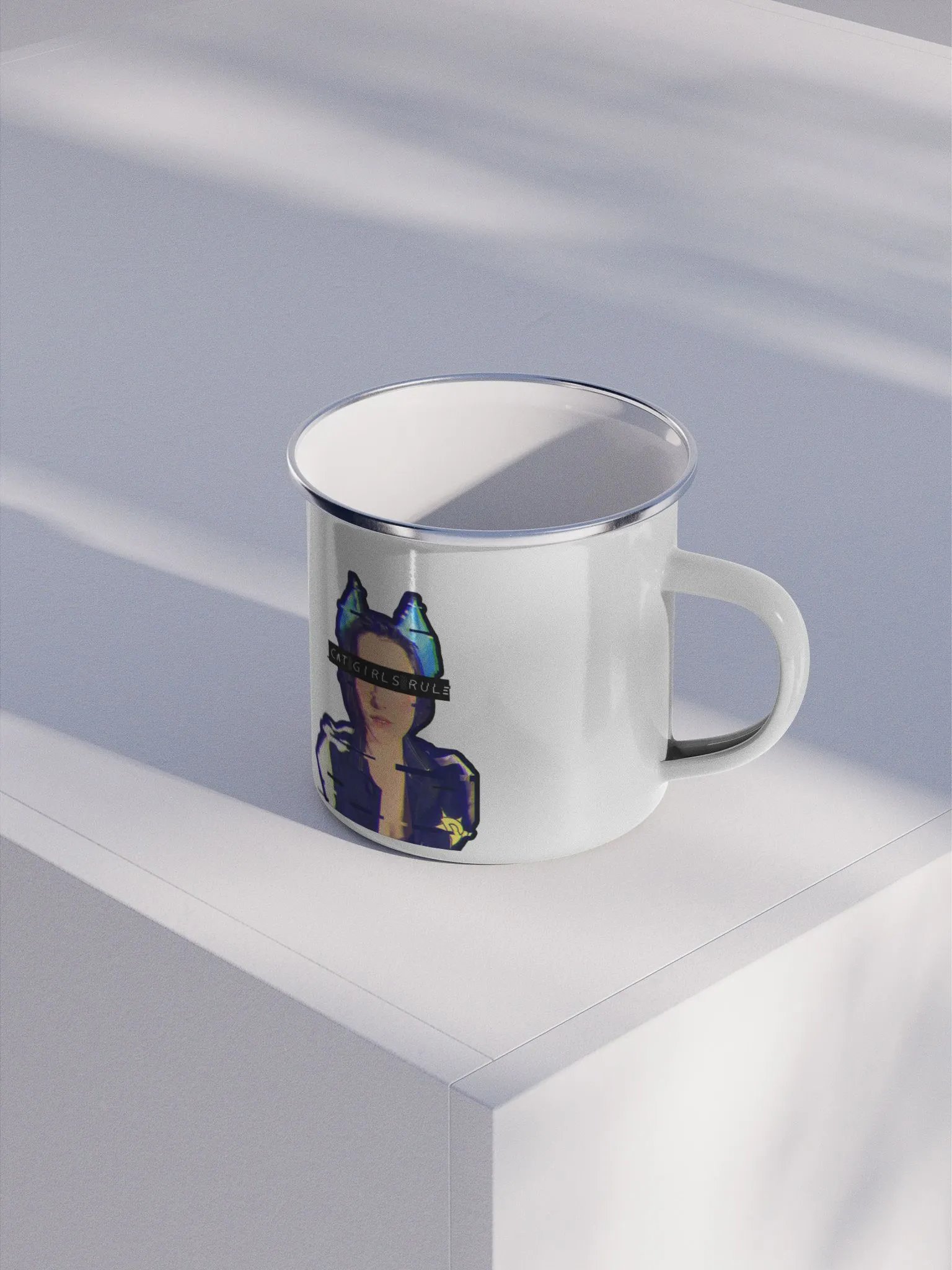 Cat Girl Glitch Mug product image (2)