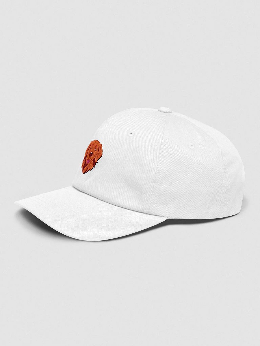Friendly Golden Retriever Pup Embroidered Dad Hat product image (35)