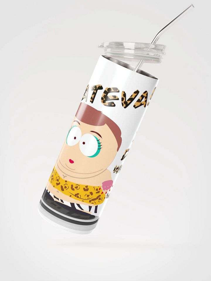 Out-Of-Control Cartman Tumbler+Straw product image (2)