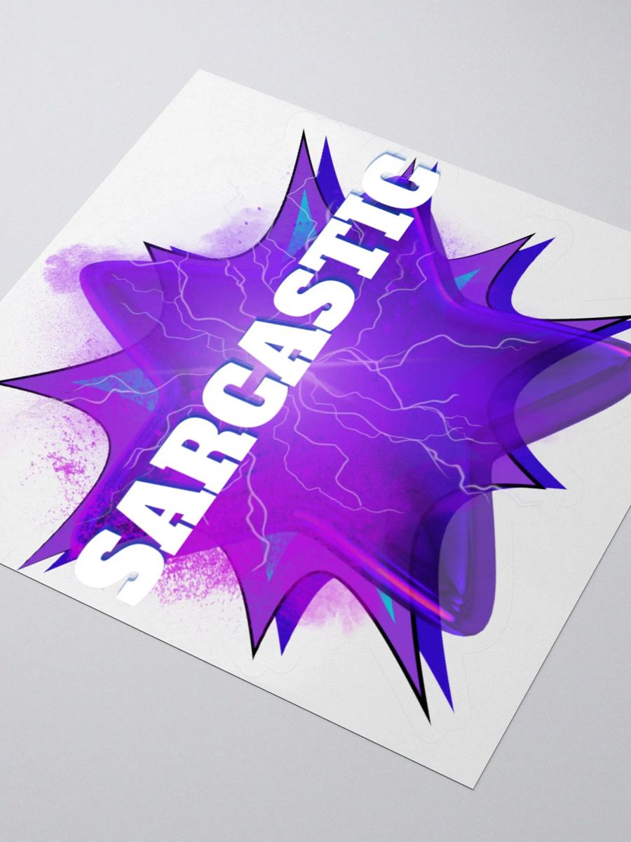 Sarcastic Sticker product image (3)
