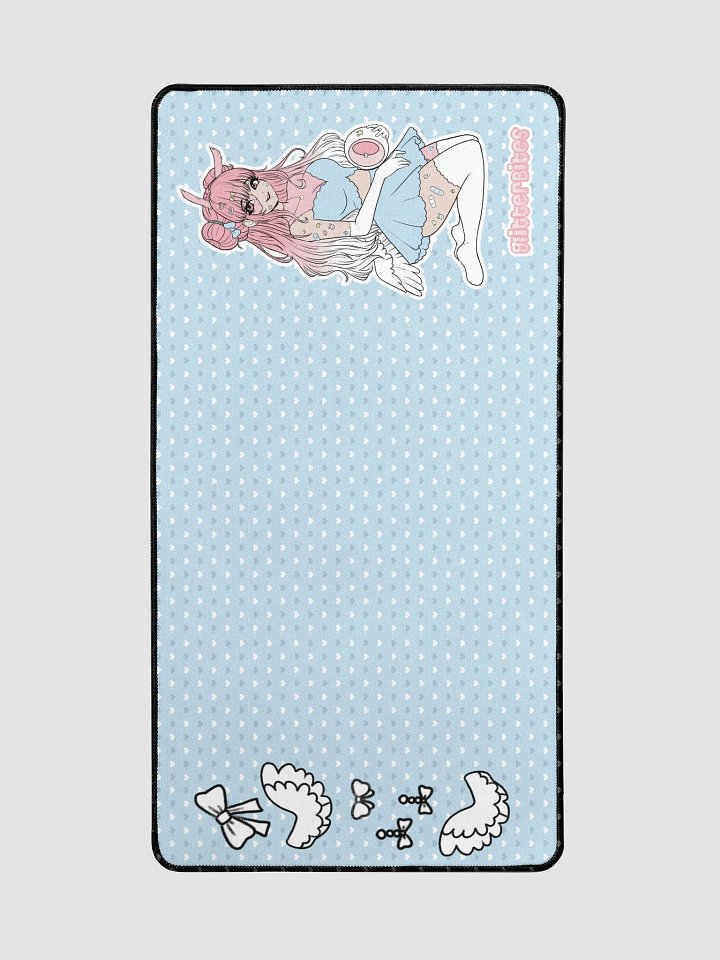 Blue Coquette || Desk Mat product image (2)