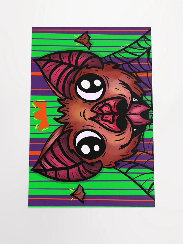 Tobias the bat full color print product image (1)