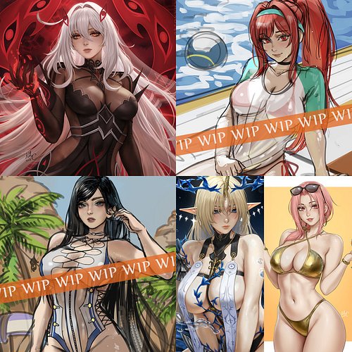 These are the main rewards of my August Patreon pack! If you join before August 1st, you will be able to get the full pack on...