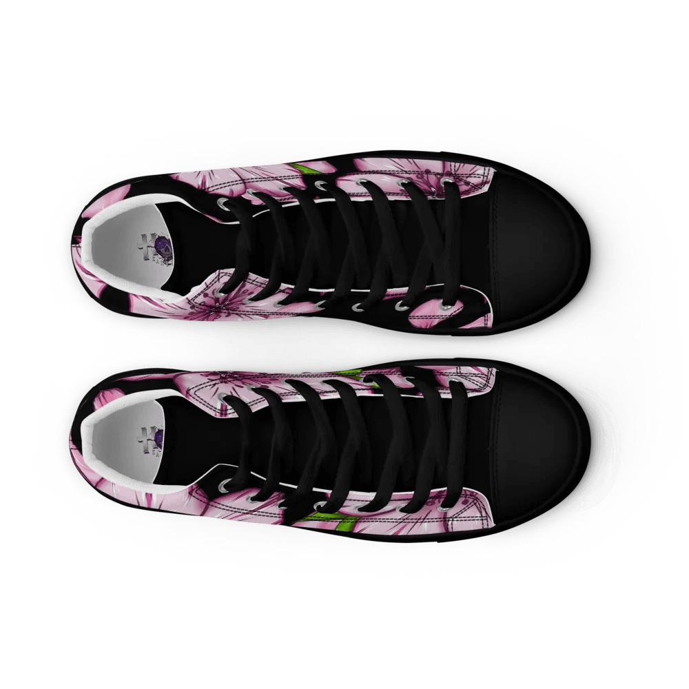 Blossomz & Petalz - Men's High Tops Canvas Shoes product image (9)