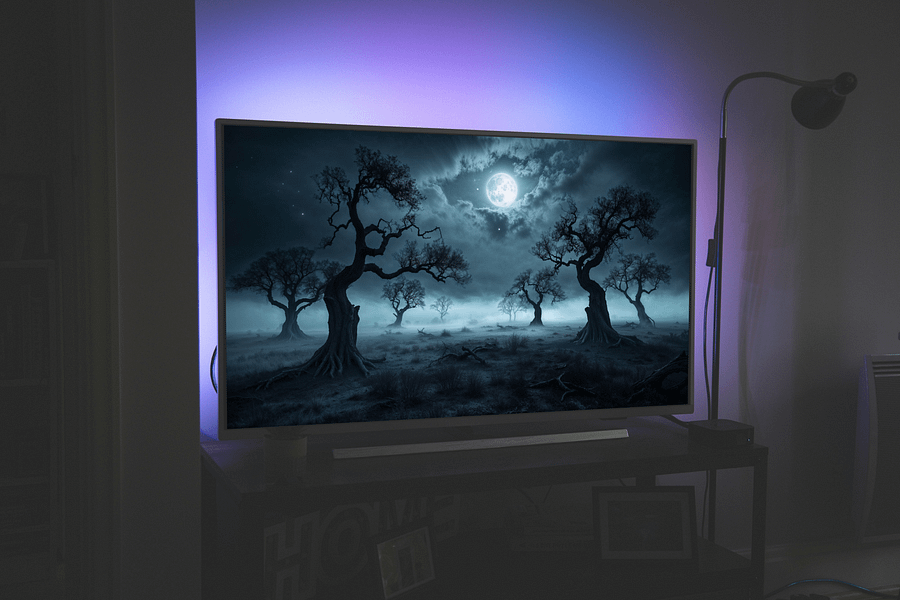 Moonlit Mist Desktop Wallpaper product image (1)
