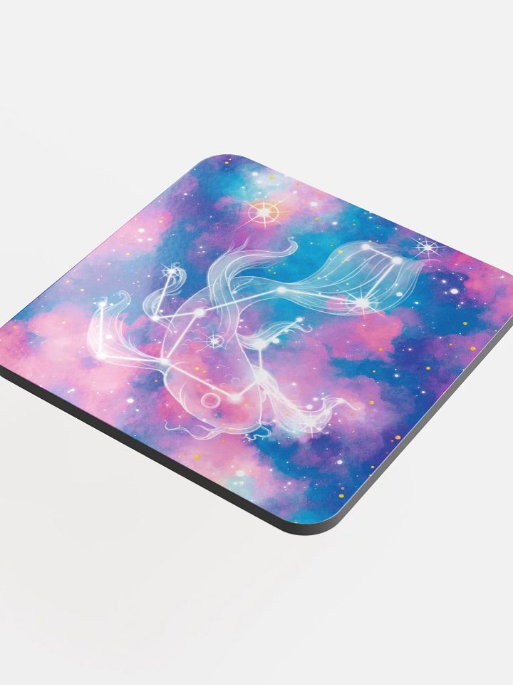 Cotton Candy Galaxy Koi - Coaster product image (1)