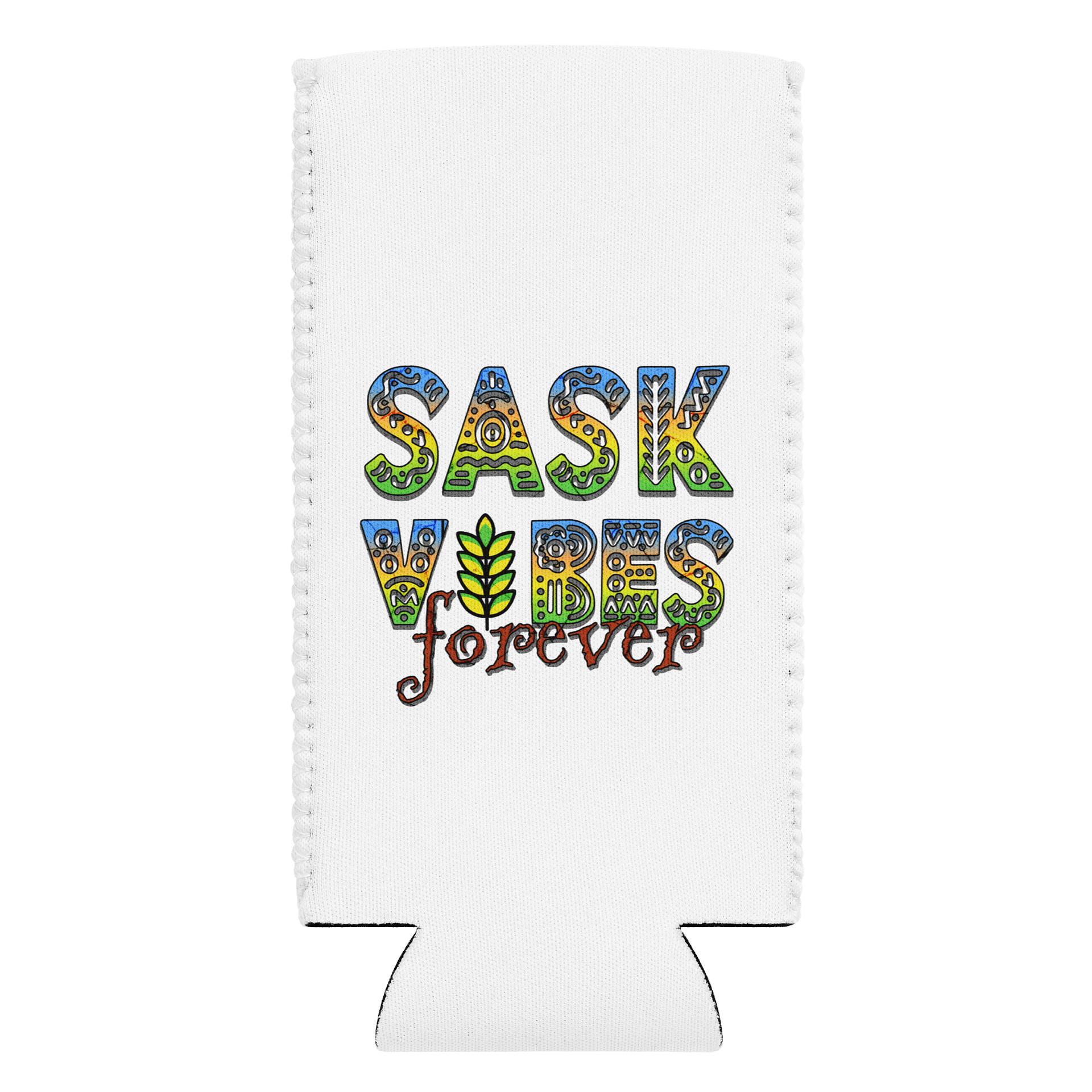 Sask Vibes Forever Ancient Can Cooler product image (1)