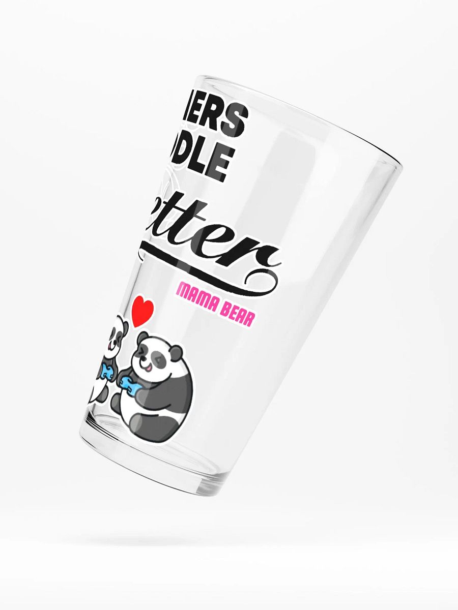 Gamers Cuddle Better Shaker Pint Glass product image (5)