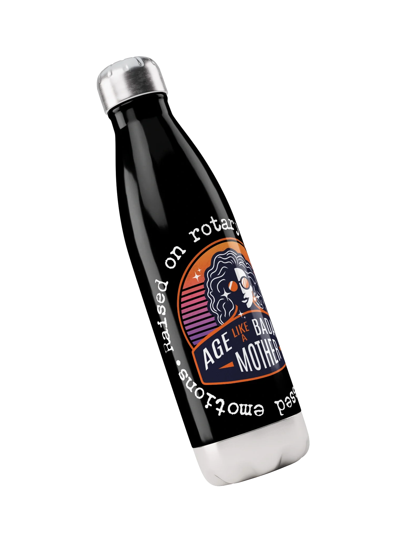 Raised on Rotary Phones – Water bottle - Logo product image (3)