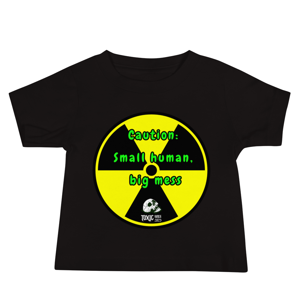 Toxic Warning Baby Tee product image (2)