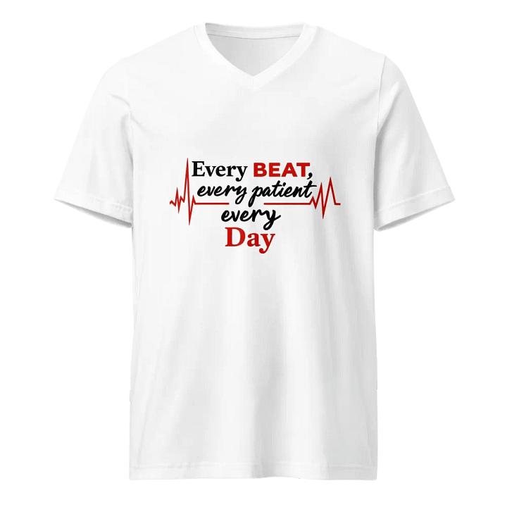 Every Beat, Every patient, Everyday V-Neck Tee product image (1)