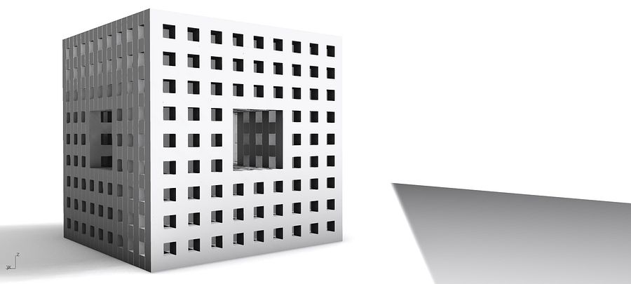 Parametric Facade for Architecture Grasshopper Rhino Files Download product image (2)
