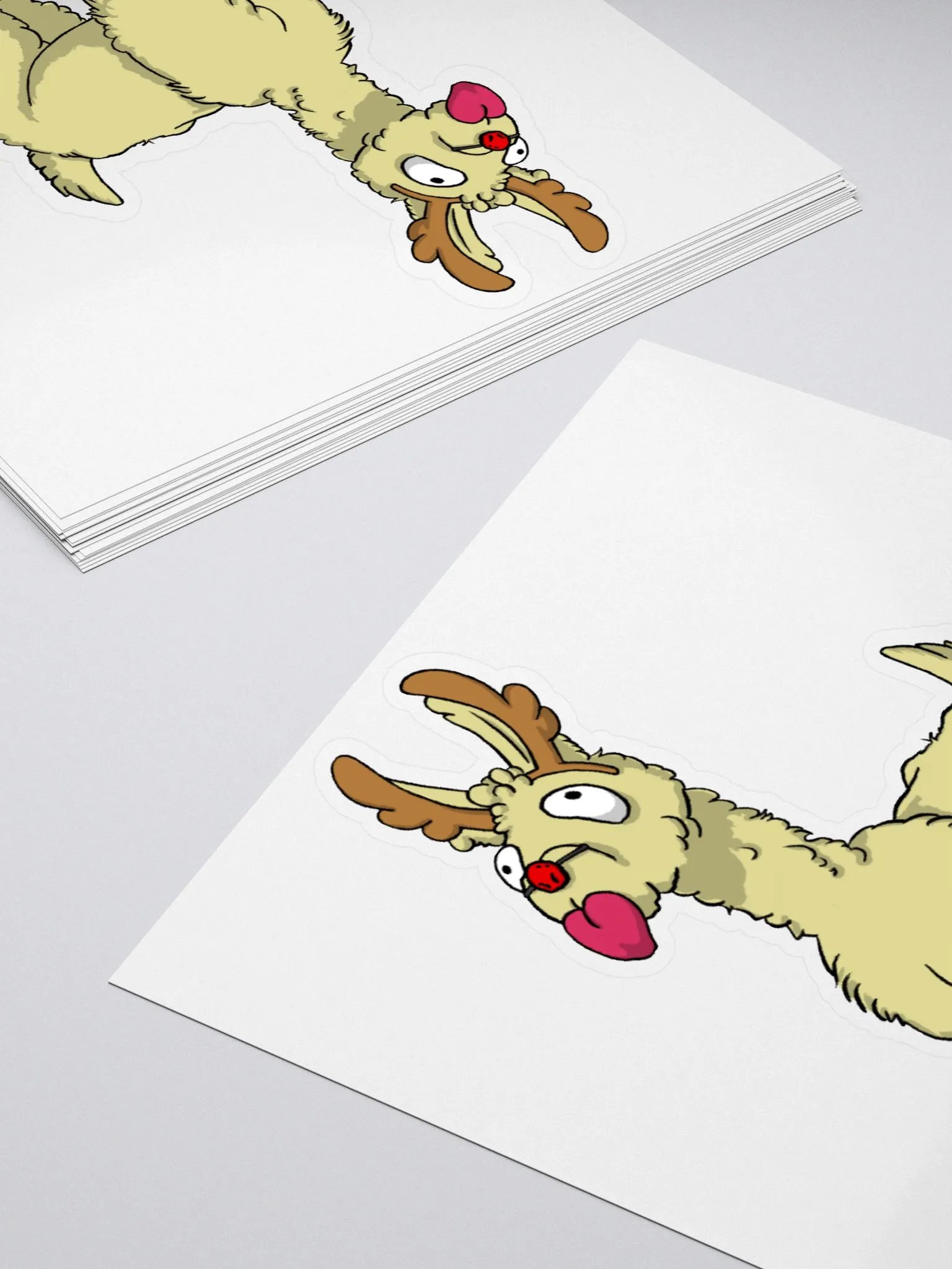 Dream Job Llama Sticker product image (4)