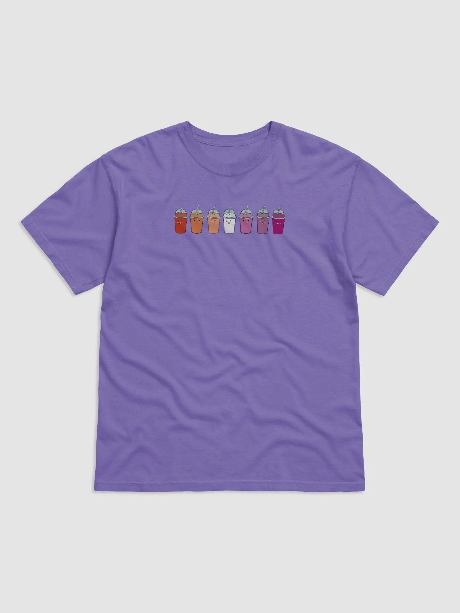Slushie Buddies: Lesbian Pride Flag T-Shirt product image (1)